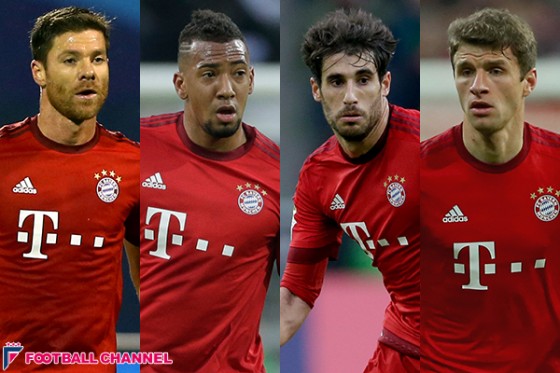 バイエルンが主力4選手と契約延長。X・アロンソとミュラーの移籍は一旦封印