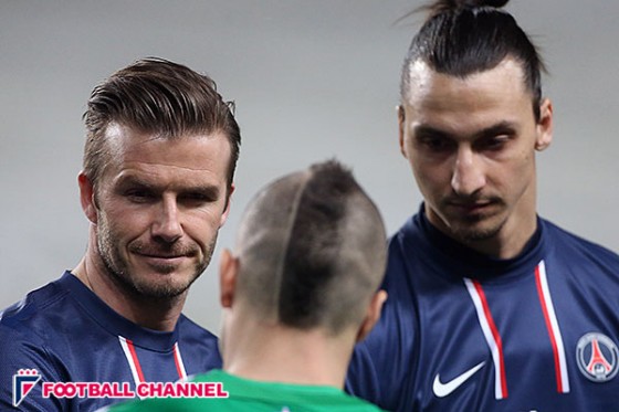 ベッカム氏、イブラ獲得に興味か。自身のMLSクラブに呼び寄せる考え明かす