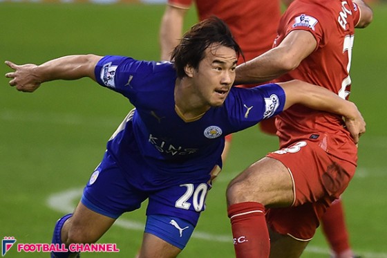 岡崎、先発も2戦連続ゴールならず途中交代。レスターは今季アウェイ初敗戦