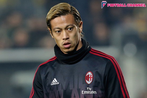 本田、クラブOBの痛烈批判浴びる「ミランのレベルにはない」