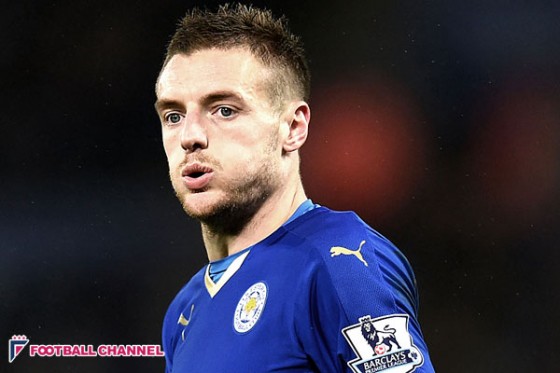 岡崎の同僚ヴァーディーをマンUが狙う? 移籍金は約52億円か