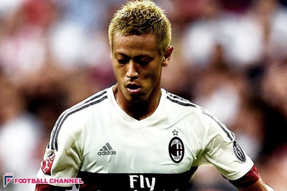 本田、今季2アシスト目！　ローマ相手に右足クロスで同点弾演出