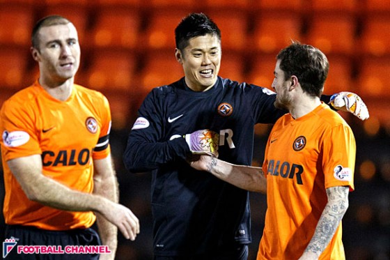 ダンディーU・川島、新天地で初勝利。カップ戦で3部相手に完封