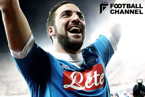 マラドーナの再来。イグアインがセリエA20試合で20ゴール！　首位ナポリを牽引