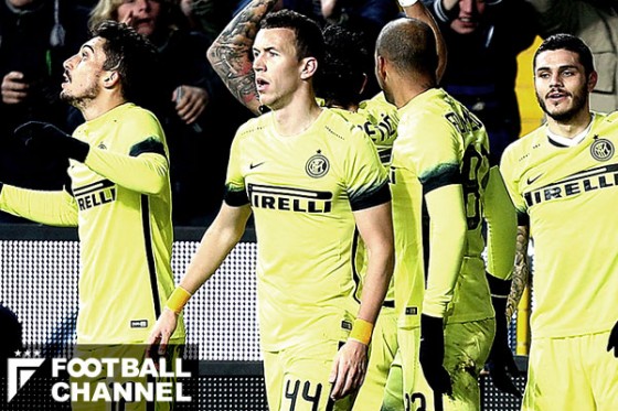 インテル、ナポリ下しイタリア杯準決勝に進出！　長友はフル出場で勝利に貢献