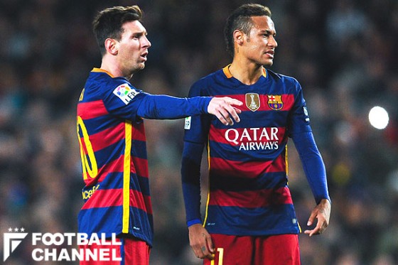 “バロンドーラー”メッシ、後継者にネイマールを推薦「いつか受賞するだろう」