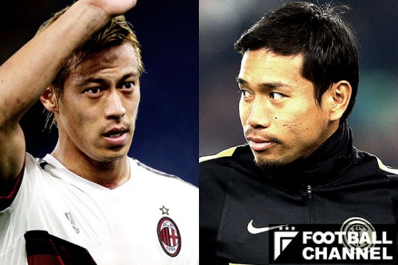 本田、信頼確立で今週末も先発へ。一方の長友は再びベンチ生活か