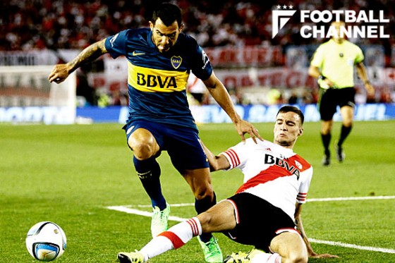 ボカ・ジュニオルスのカルロス・テベス