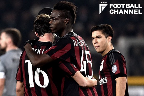 ミランのマリオ・バロテッリ