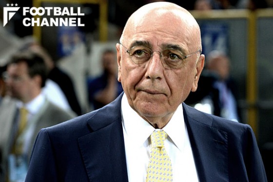 ミランのアドリアーノ・ガッリアーニCEO