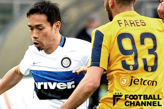 インテルの長友佑都