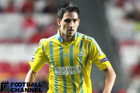 アスタナから浦和に加入したブランコ・イリッチ【写真：Getty Images】