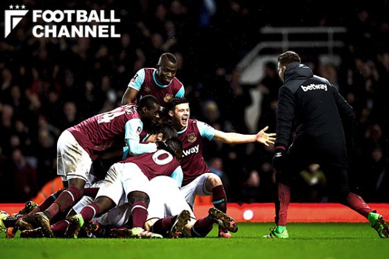 ウェスト・ハムに敗れたリバプール