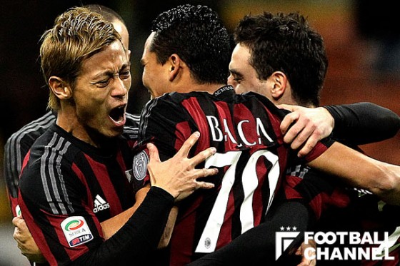 ミランの本田圭佑