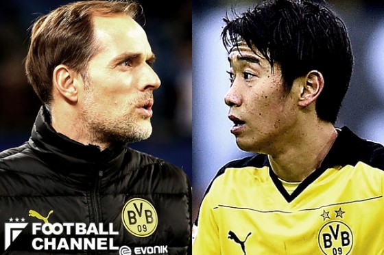 香川真司とトーマス・トゥヘル監督