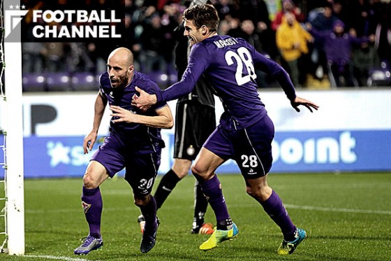 インテルを下したフィオレンティーナ