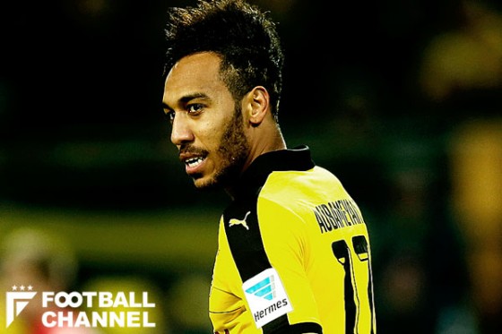 ボルシア・ドルトムントのピエール＝エメリク・オーバメヤン