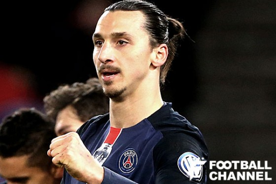 パリ・サンジェルマンのズラタン・イブラヒモビッチ