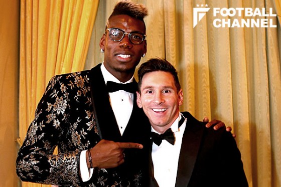 ポール・ポグバとリオネル・メッシ