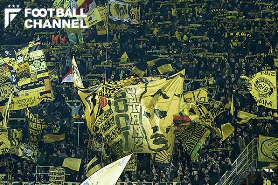 ドルトムントのサポーター