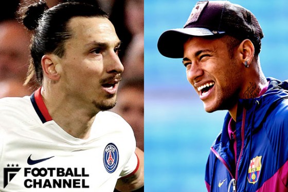 ズラタン・イブラヒモビッチとネイマール