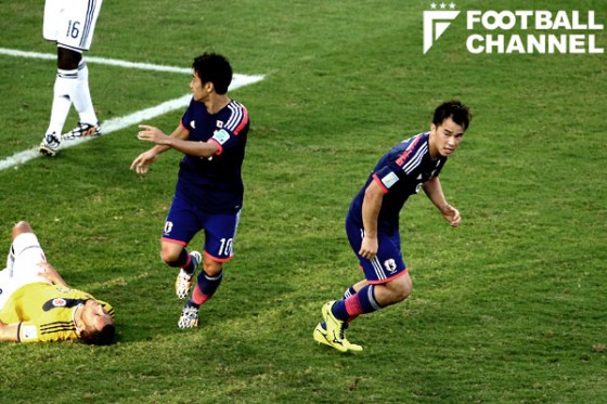 2014年ブラジルW杯では、2大会連続となるゴールを決めた