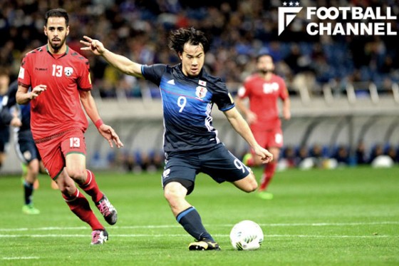 アフガニスタン戦で見事なゴールを決めた岡崎慎司