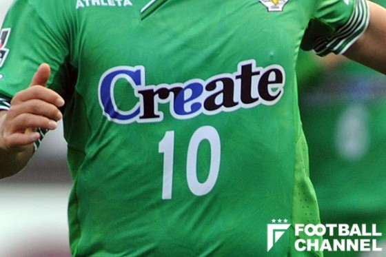 東京ヴェルディの胸スポンサー、Create