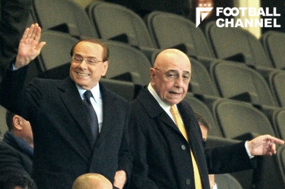 シルビオ・ベルルスコーニとアドリアーノ・ガッリアーニ