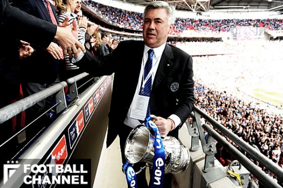 二冠を達成したカルロ・アンチェロッティ監督