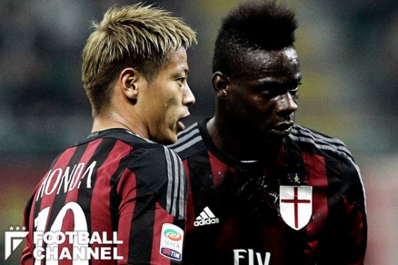 本田圭佑とマリオ・バロテッリ