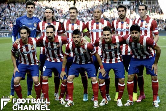 13-14シーズンのリーガ・エスパニョーラを制したアトレティコは、同シーズンのCLでも決勝まで進出した