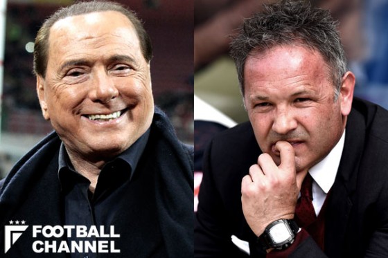 シルビオ・ベルルスコーニとシニシャ・ミハイロビッチ