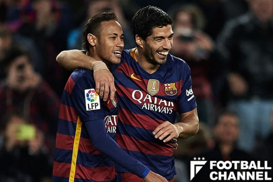 スアレス，ネイマール