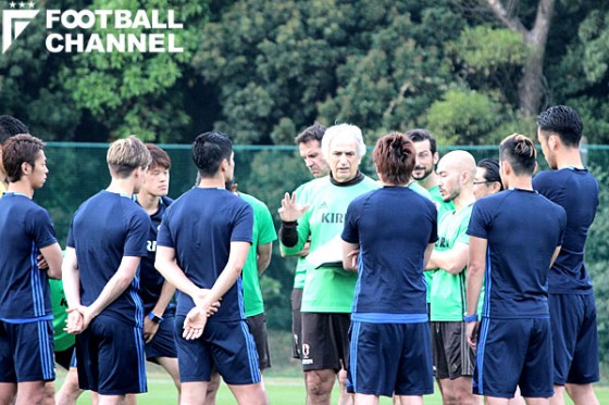 日本代表合宿20160524