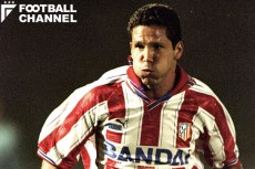 現役時代、アトレティコの選手としてもプレーしたディエゴ・シメオネ