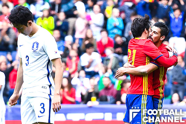 韓国代表、前欧州王者に記録的大敗…スペインは2002年W杯の“復讐”果たす