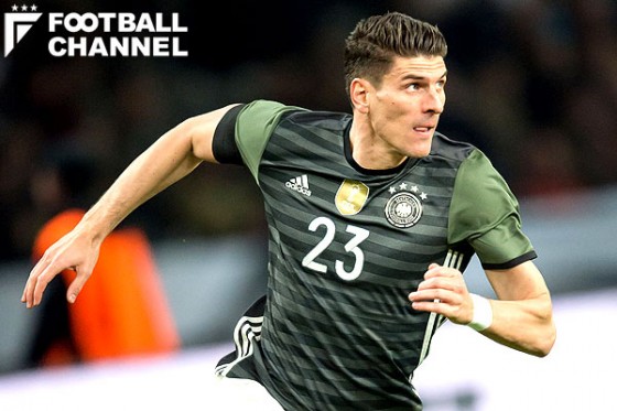 ドイツ代表のマリオ・ゴメス