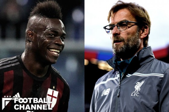 マリオ・バロテッリとユルゲン・クロップ