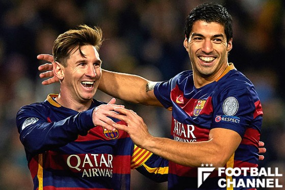 メッシ　スアレス