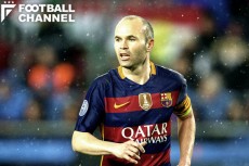 バルセロナのアンドレス・イニエスタ