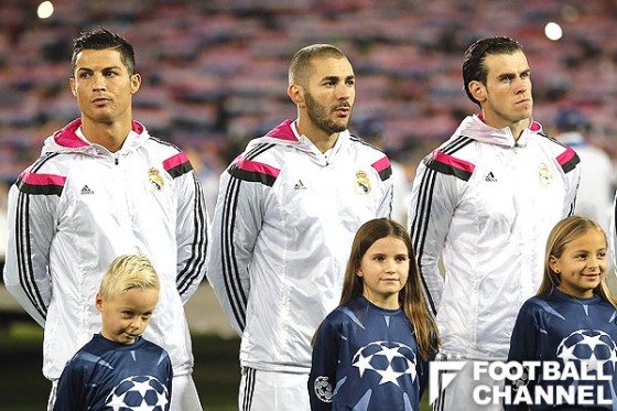 ロナウド　ベンゼマ　ベイル