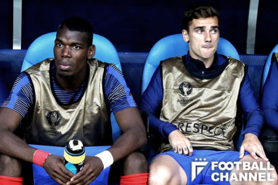 ポール・ポグバとアントワーヌ・グリーズマン