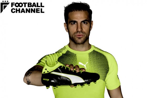 セスクは自身のプレースタイルにプーマ エヴォタッチが合っていると語っている