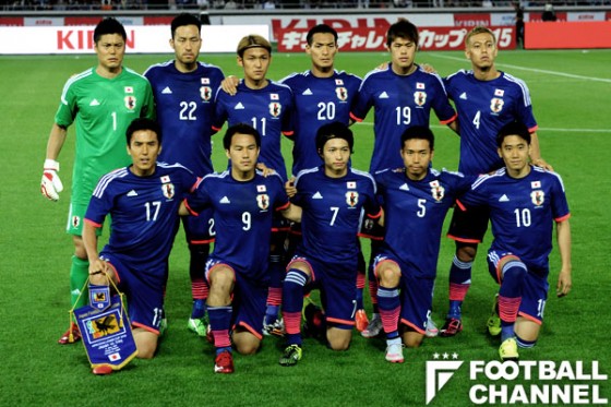 直近のイラク戦に臨んだハリルジャパンのスターティングイレブン