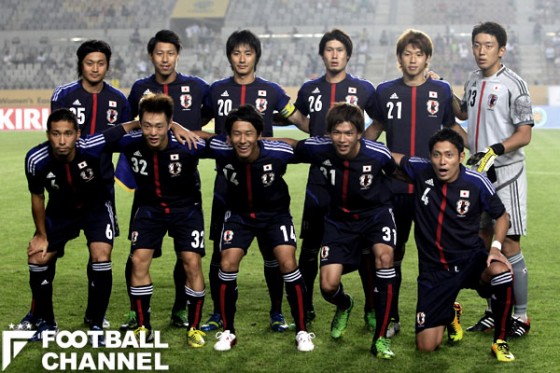 東アジアカップ2013、オーストラリア戦のスターティングイレブン
