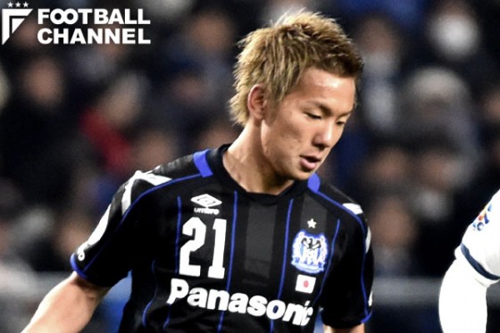 ニューヒーロー賞の受賞が決まったガンバ大阪のMF井手口陽介