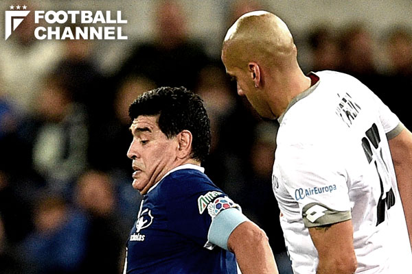 ディエゴ・マラドーナ、フアン・セバスティアン・ベロン