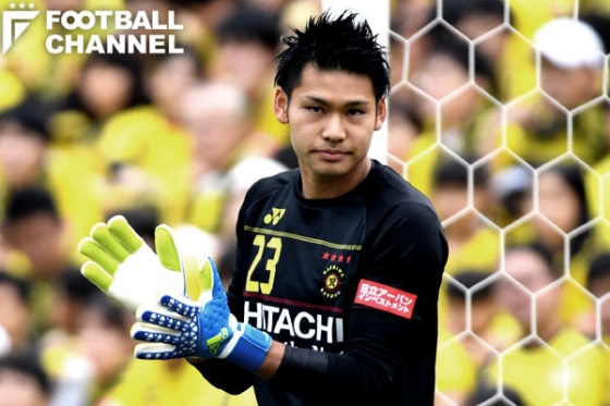 柏レイソルのGK中村航輔。リオ五輪にも出場した