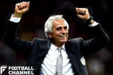 ハリルホジッチ監督は、ブラジルW杯でドイツを相手に印象的な戦いを見せたアルジェリア代表を率いていた